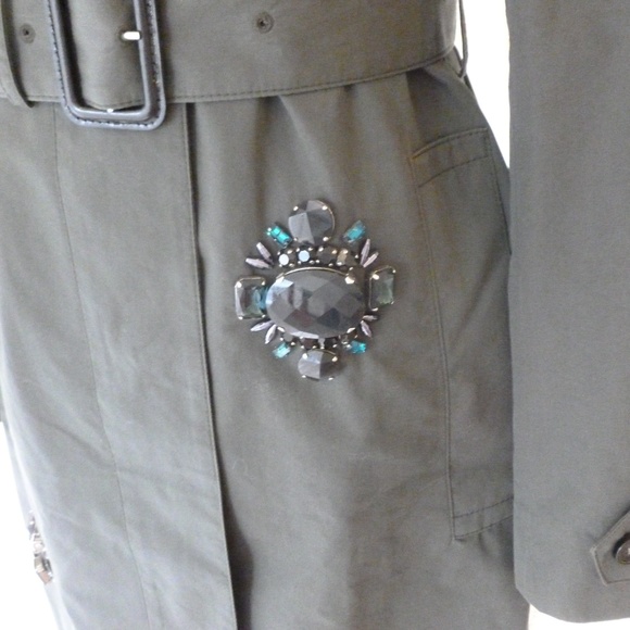 Burberry Prorsum Embellished Trench Made in Italy - Picture 7 of 8